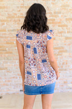 Load image into Gallery viewer, Love of My Life Flutter Sleeve Top in Denim Taupe
