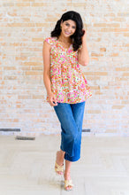 Load image into Gallery viewer, Lucy Eyelets Top in Ivory Multi
