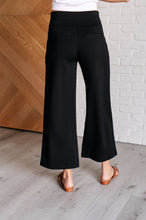 Load image into Gallery viewer, Magic Wide Leg Crop Pants in Black
