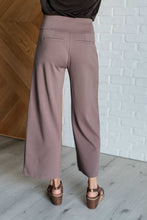 Load image into Gallery viewer, Magic Wide Leg Crop Pants in Dark Mocha
