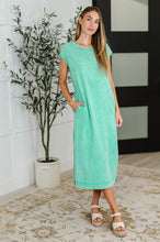 Load image into Gallery viewer, PREORDER: Mineral Wash Relaxed Maxi Tank Dress in Three Colors
