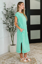 Load image into Gallery viewer, PREORDER: Mineral Wash Relaxed Maxi Tank Dress in Three Colors
