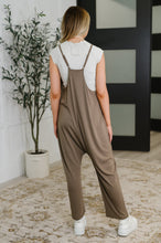 Load image into Gallery viewer, Mood Match Relaxed Spaghetti Strap Jumpsuit in Mocha
