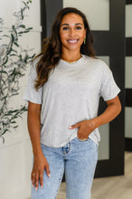 Load image into Gallery viewer, Mood Swingin&#39; Casual Drop Shoulder Tee in Grey
