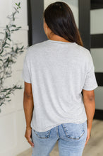 Load image into Gallery viewer, Mood Swingin&#39; Casual Drop Shoulder Tee in Grey
