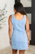 Load image into Gallery viewer, Most Surreal Button Front Denim Dress

