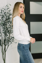 Load image into Gallery viewer, Necessary Closet Space Long Sleeve Top in White
