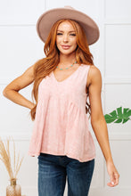 Load image into Gallery viewer, Never Second Best V-Neck Blouse in Peach
