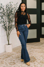 Load image into Gallery viewer, Next Level Patterned Layering Top in Black
