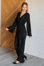 Load image into Gallery viewer, Night Out Plisse Jumpsuit
