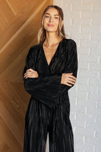 Load image into Gallery viewer, Night Out Plisse Jumpsuit
