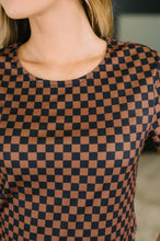 Load image into Gallery viewer, No One Else Checkered Casual Tee
