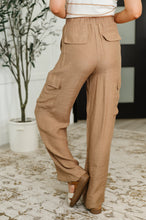 Load image into Gallery viewer, Off Duty Straight Leg Cargo Pants in Tan
