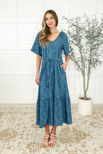 Load image into Gallery viewer, Olive Dress in Blue Vineyard
