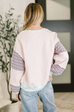 Load image into Gallery viewer, Outside the Lines Oversized Color Block  Pullover
