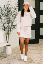 Load image into Gallery viewer, Overslept Knit Top and Skort Set
