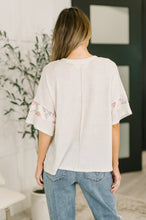 Load image into Gallery viewer, Painting the Roses Color Block Relaxed Top
