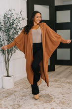 Load image into Gallery viewer, Pamper Travel Hooded Cardigan in Chestnut
