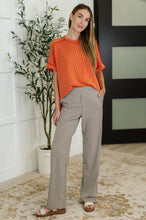 Load image into Gallery viewer, Peachy Keen Straight Leg Trousers in Stone Taupe
