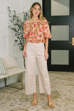 Load image into Gallery viewer, Petal Perfect Off the Shoulder Blouse

