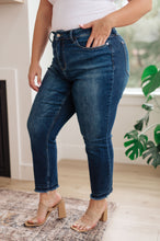 Load image into Gallery viewer, Phillipa High Rise Release Hem Slim Jeans
