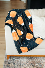 Load image into Gallery viewer, PREORDER: Halloween Fleece Blanket in Jumbo Candies
