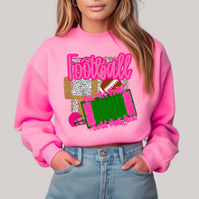 Load image into Gallery viewer, Preppy Stadium in Pink Sweatshirt
