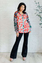 Load image into Gallery viewer, Presupposed Ideas Mixed Print Button Up Blouse
