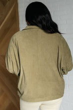 Load image into Gallery viewer, Primrose Corduroy Jacket in Olive
