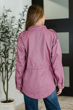 Load image into Gallery viewer, Puddle Jumper Full Front Zip Up Jacket in Mauve
