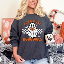 Load image into Gallery viewer, Read More Booooks Sweatshirt
