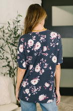 Load image into Gallery viewer, Really Simple Floral Henley Top- 3/3/2026 NEW
