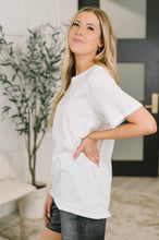 Load image into Gallery viewer, Rest Assured Basic Relaxed Tee in White
