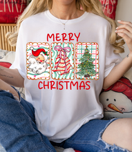 Load image into Gallery viewer, Retro Christmas Trio Graphic Tee and Sweatshirt
