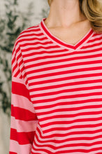 Load image into Gallery viewer, Rhythm &amp; Rows V-Neck Drop Shoulder Pullover
