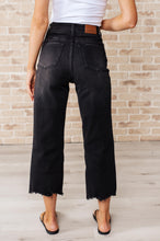 Load image into Gallery viewer, Ryan High Rise Button Fly Wide Leg Crop Jeans
