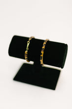 Load image into Gallery viewer, Sassy Assist Leopard Print Hoop Earrings
