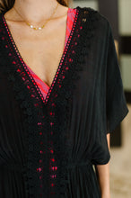 Load image into Gallery viewer, Serena Sands Swim Cover Up in Black
