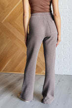 Load image into Gallery viewer, Set Process Mineral Wash Waffle Knit Pants in Brown
