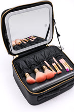 Load image into Gallery viewer, She&#39;s All That LED Makeup Case in White
