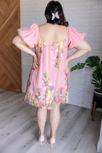 Load image into Gallery viewer, She&#39;s Blooming Balloon Sleeve Dress
