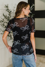 Load image into Gallery viewer, PREORDER: Sheer Bow Layering Top
