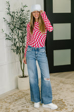 Load image into Gallery viewer, PREORDER: Sheer Long Sleeve Checkered Layering Top in Three Colors
