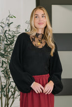 Load image into Gallery viewer, Short But Sweet Shrug in Black
