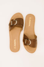 Load image into Gallery viewer, Siran Dark Tank Slip on Sandals- 3/3/2026 NEW
