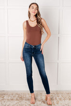 Load image into Gallery viewer, Skylar Mid Rise Thermal Vintage Skinny Jean
