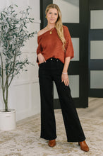 Load image into Gallery viewer, Slouchy Gal Off Shoulder Textured Top
