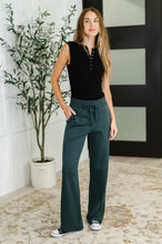 Load image into Gallery viewer, Slow Mornings High Waisted Sweats in Jungle Green
