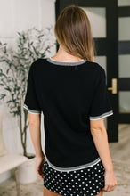 Load image into Gallery viewer, So Totally Me Trim Detail Casual Top
