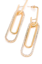 Load image into Gallery viewer, Sonia Link Earrings In Gold
